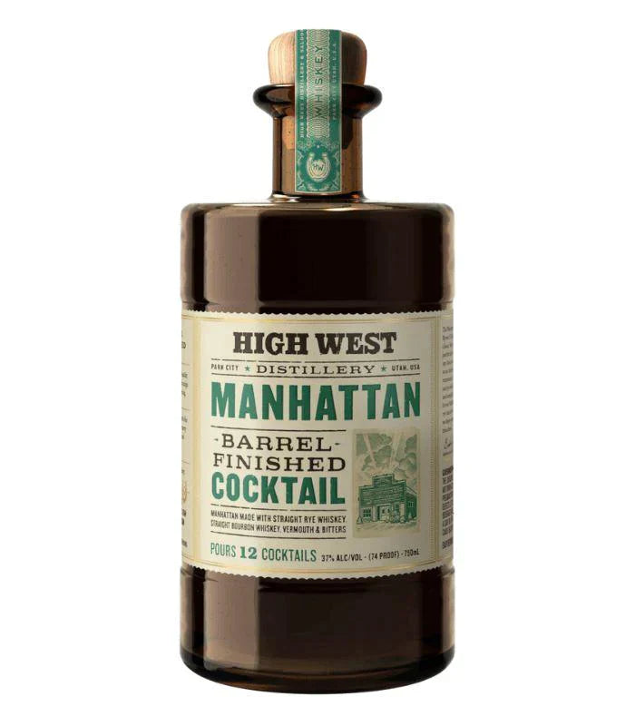 High West Manhattan Barrel Finished Cocktail 750mL