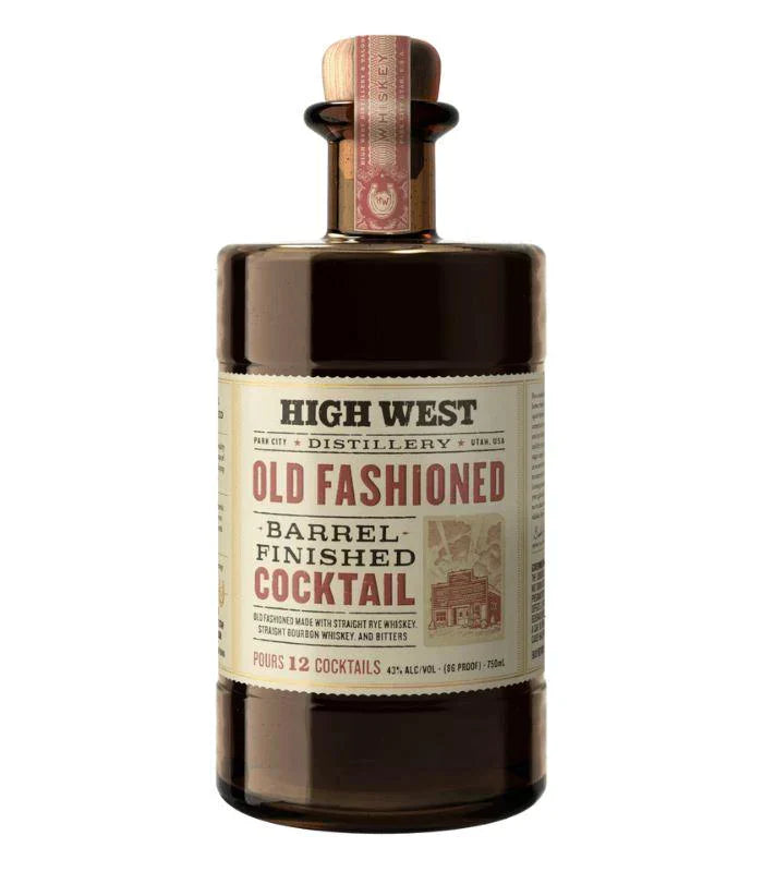 High West Old Fashioned Barrel Finished Cocktail 750mL