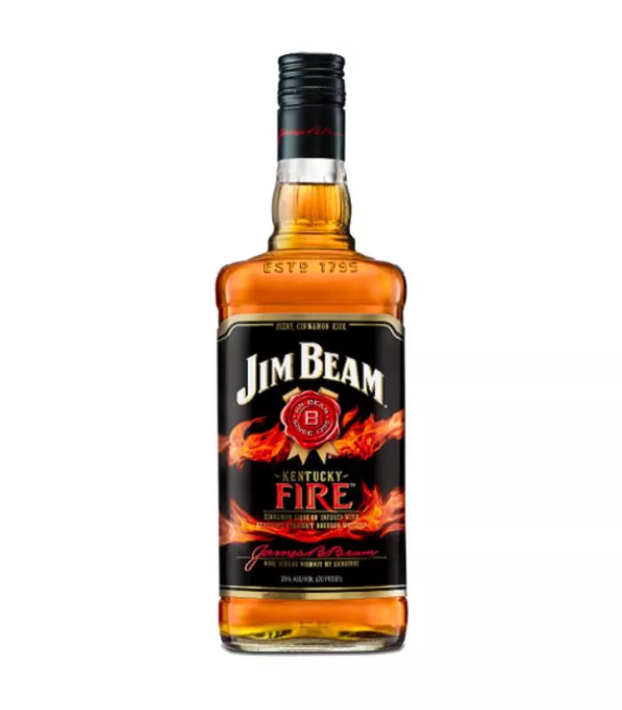 Jim Beam Kentucky Fire Cinnamon Bourbon 750mL