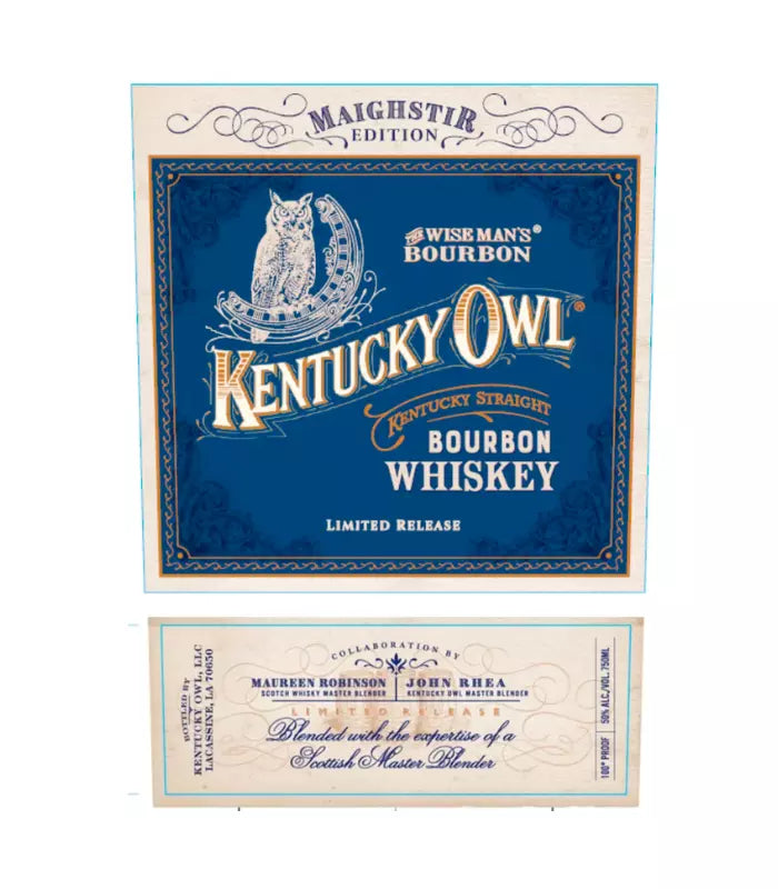 Kentucky Owl Maighstir Edition Kentucky Straight Bourbon Limited Release 750mL