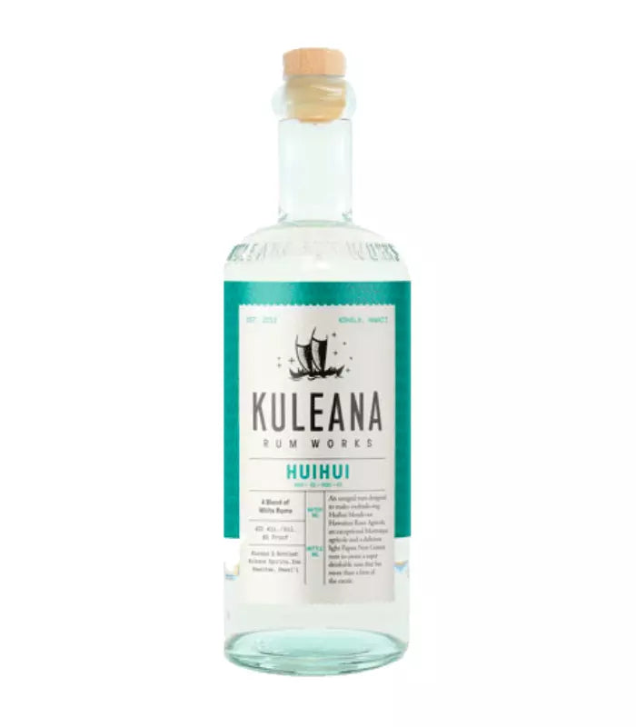 Kuleana Rum Works Huihui Hawaiian White Rum 750mL