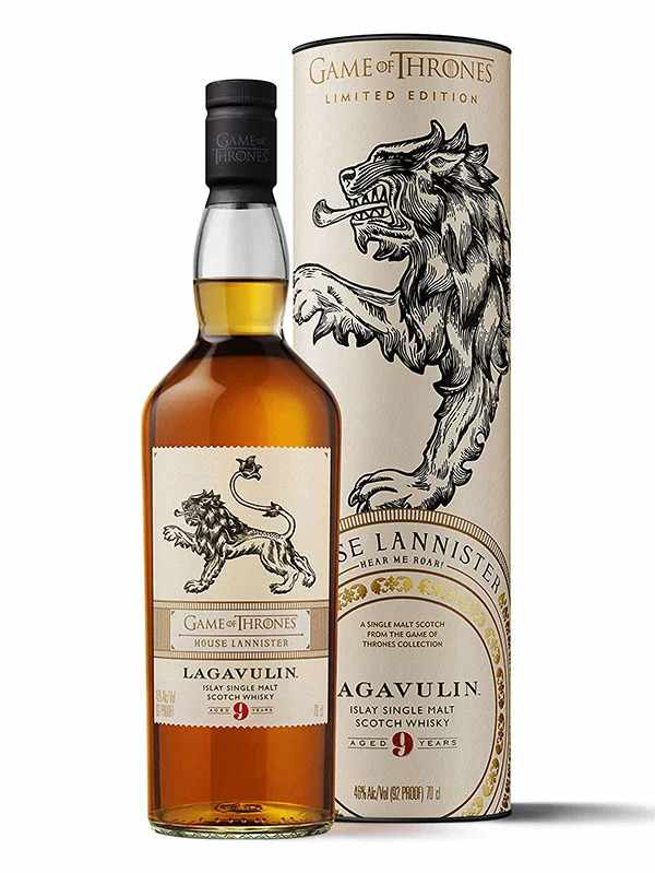 Lagavulin 9 Year Old Scotch | Game of Thrones House Lannister