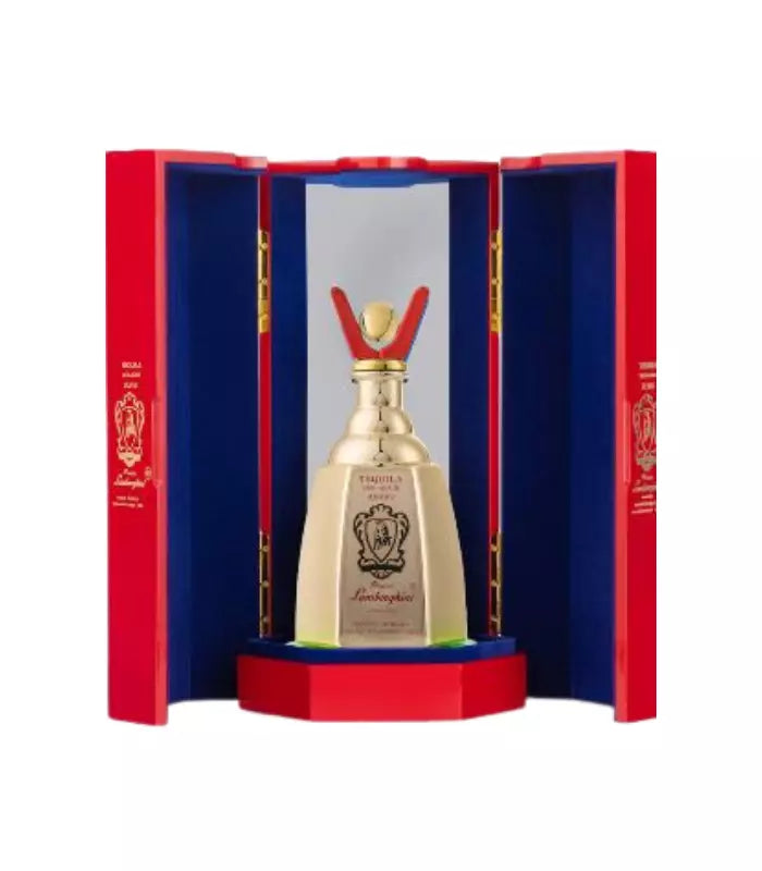 Lamborghini Tequila Anejo Gift Set 750mL