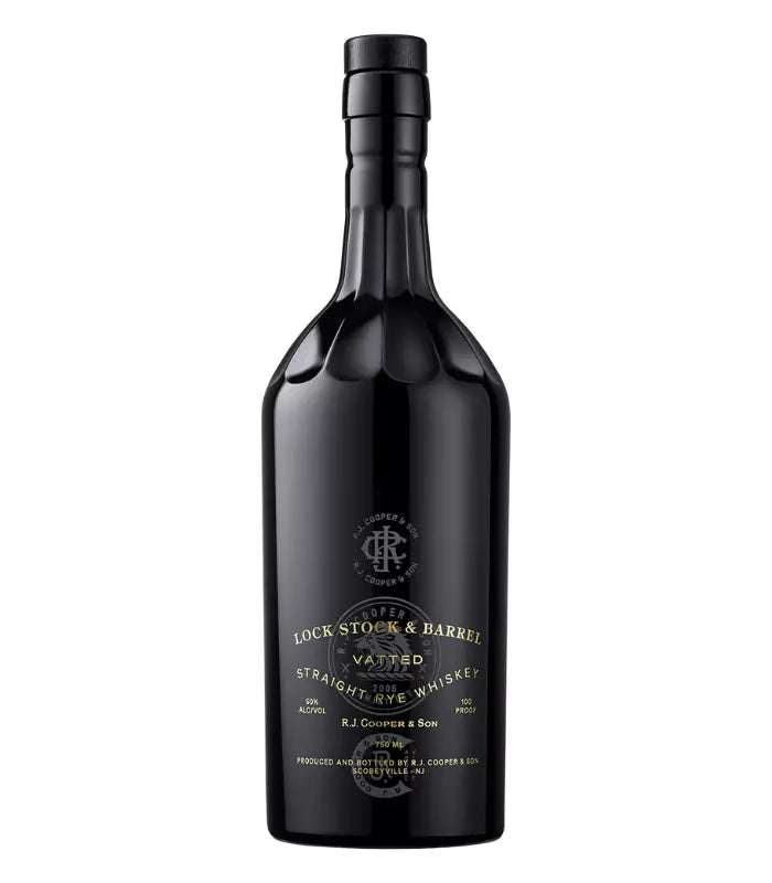 Lock Stock & Barrel Vatted Straight Rye Whiskey 750mL