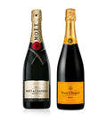 Möet & Chandon & Veuve Clicquot Brut Champagne Bundle 750mL