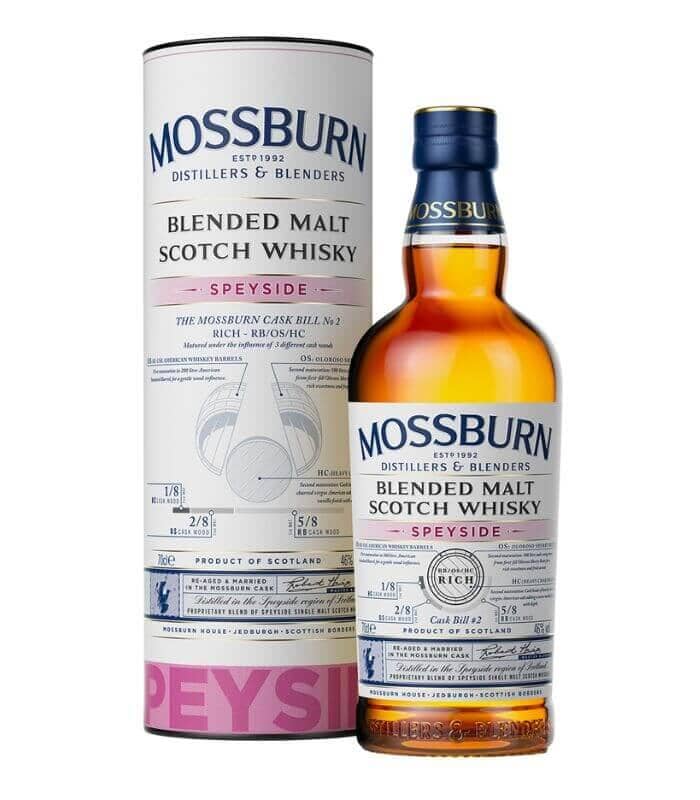 Mossburn Speyside Blended Malt Scotch Whisky 750mL