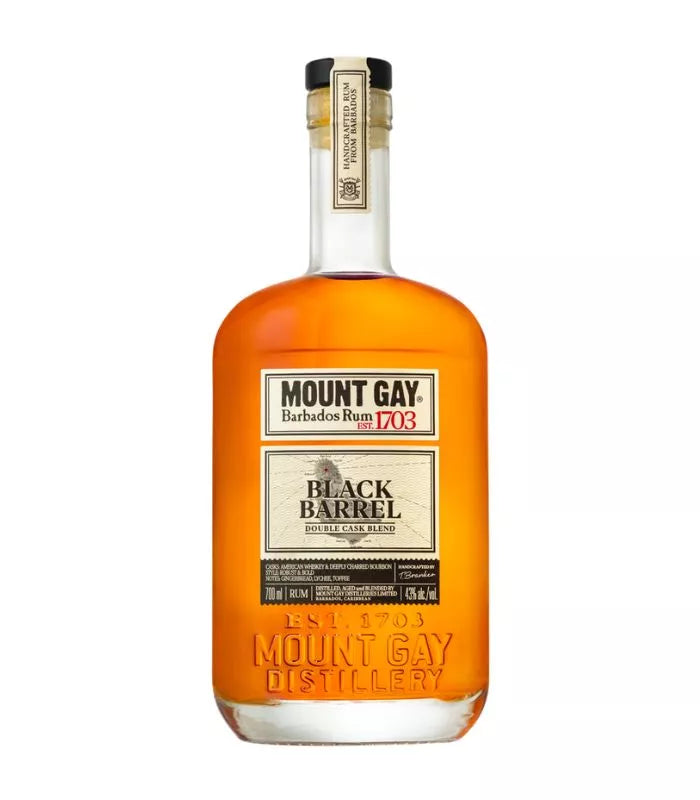 Mount Gay Black Barrel Double Cask Barbados Rum 750mL