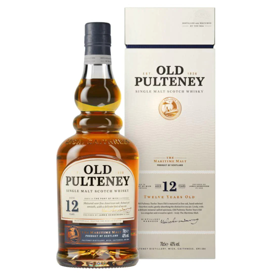 Old Pulteney 12 Years Old Scotch Whisky 750mL