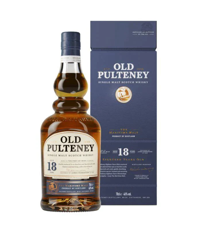 Old Pulteney 18 Years Old Scotch Whiskey 750mL