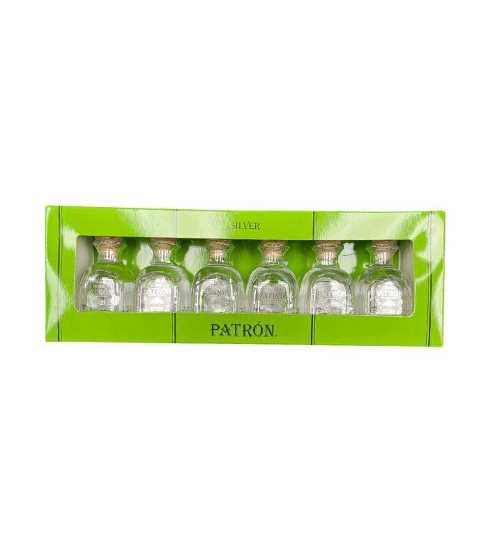 Patron Silver Tequila 6 Pack Shots