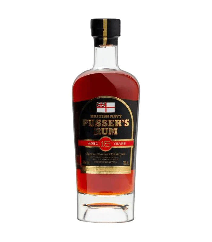 Pusser's British Navy Rum Aged 15 Years 750mL