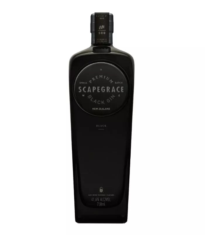 Scapegrace Premium Black Small Batch Gin 750mL