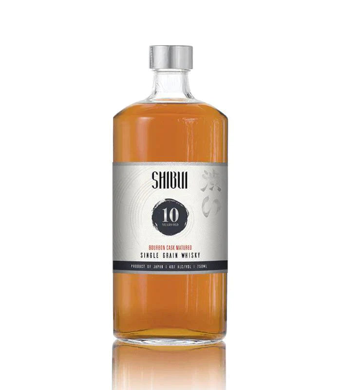 Shibui Single Grain 10 Year Bourbon Cask Japanese Whisky 750mL