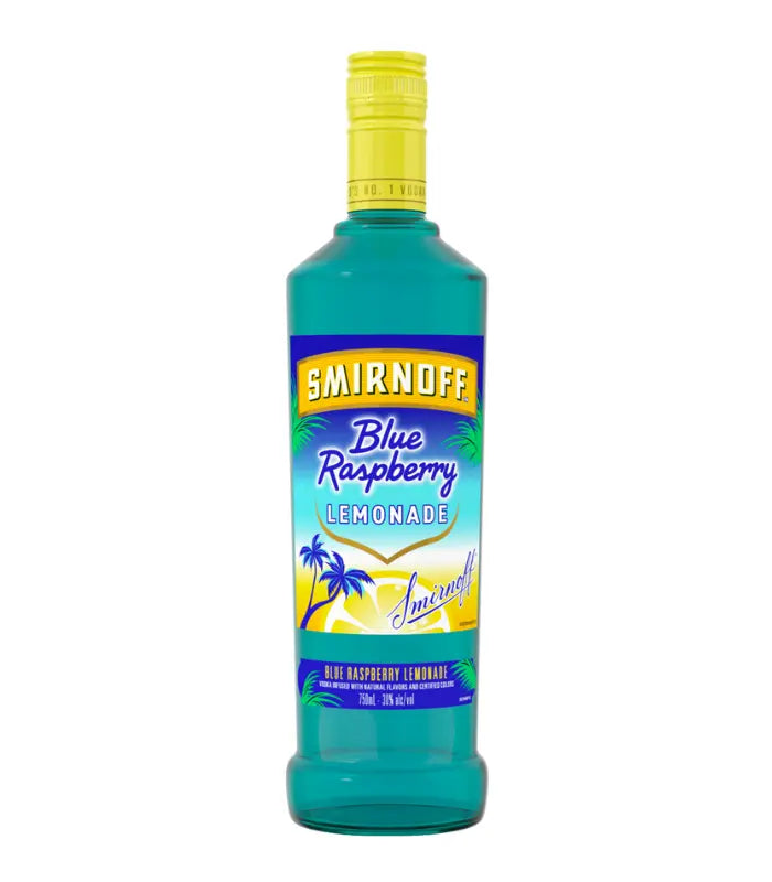 Smirnoff Blue Raspberry Lemonade Vodka 750mL
