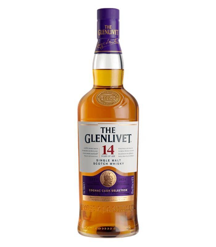 The Glenlivet 14 Year Single Malt Scotch Whisky 750mL