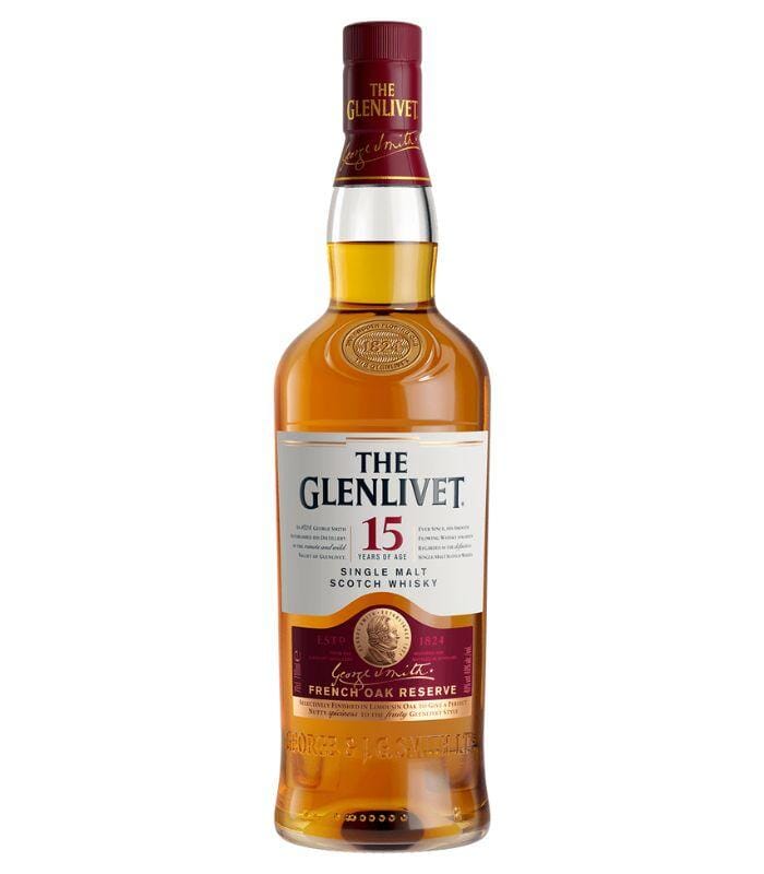 The Glenlivet 15 Year Single Malt Scotch Whisky 750mL