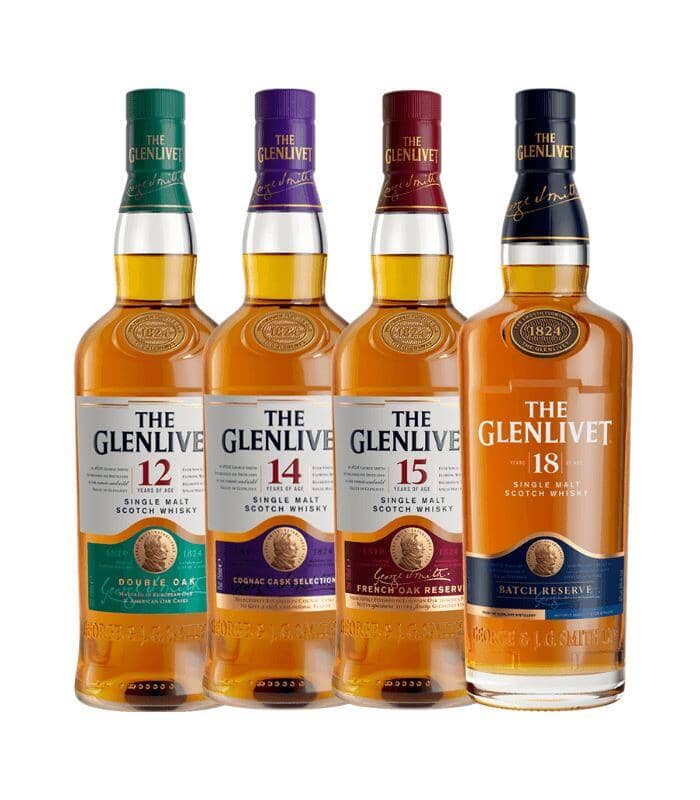 The Glenlivet Single Malt Scotch Whiskey Bundle
