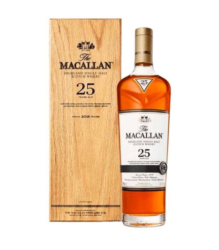 The Macallan 25 Year Old Sherry Oak 750mL