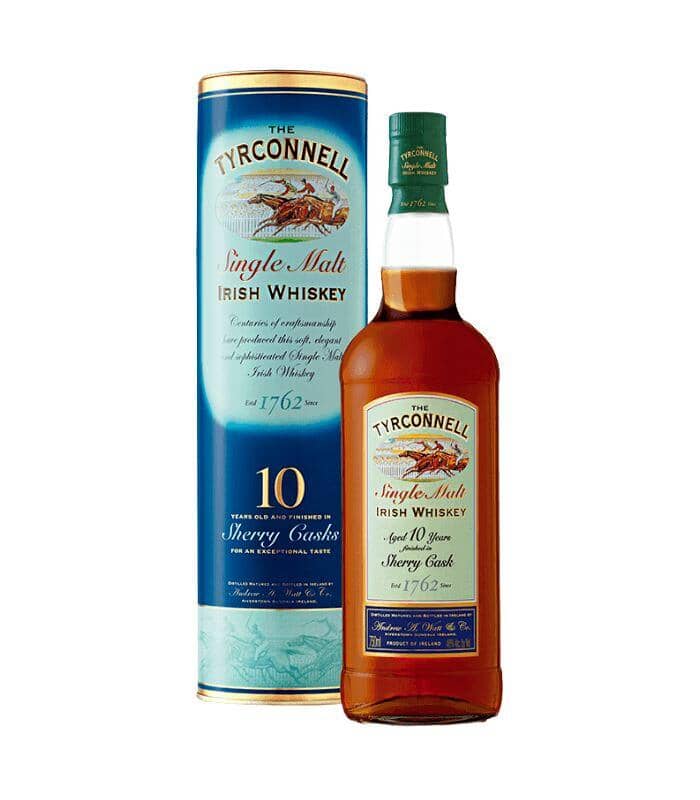 The Tyrconnell 10 Year Old Sherry Cask Finish Irish Whiskey 750ml