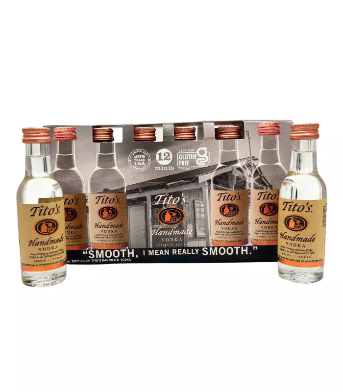 Tito's Vodka Shooters 50mL x 12