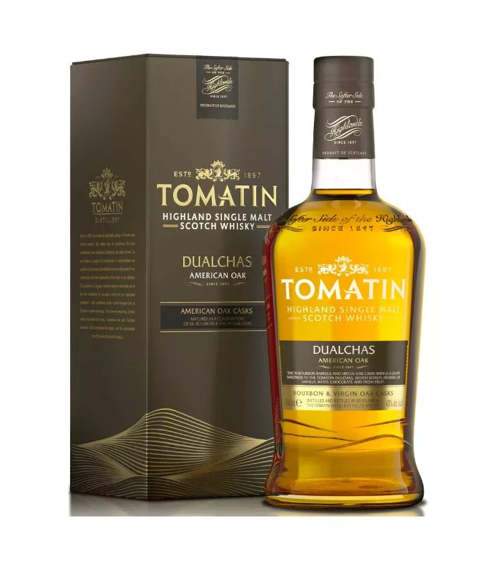 Tomatin Dualchas American Oak Single Malt Scotch Whisky 750mL