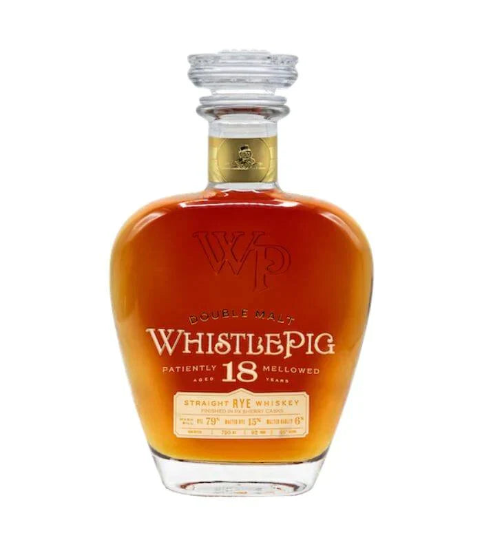 WhistlePig 18 Year Double Malt Rye Whiskey 5th Edition 750mL